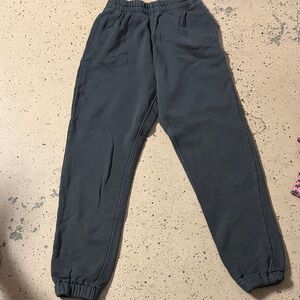 SESSIONS Dark Gray Fleece Pants